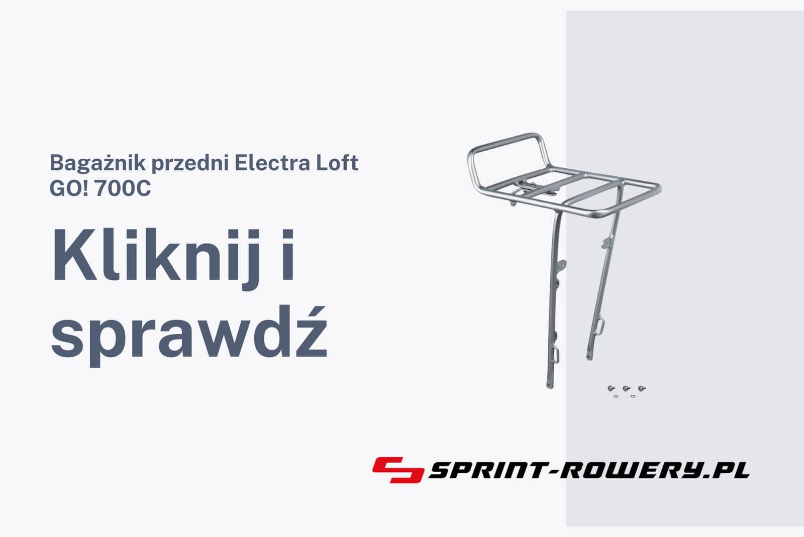 Bagażnik przedni Electra Loft GO! 700C