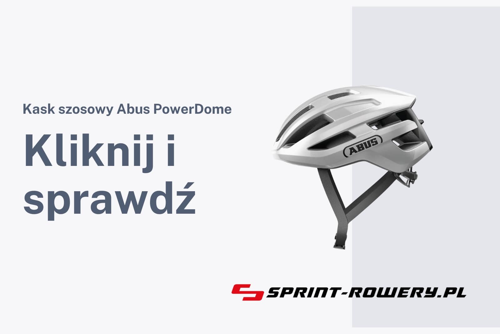 Kask szosowy Abus PowerDome