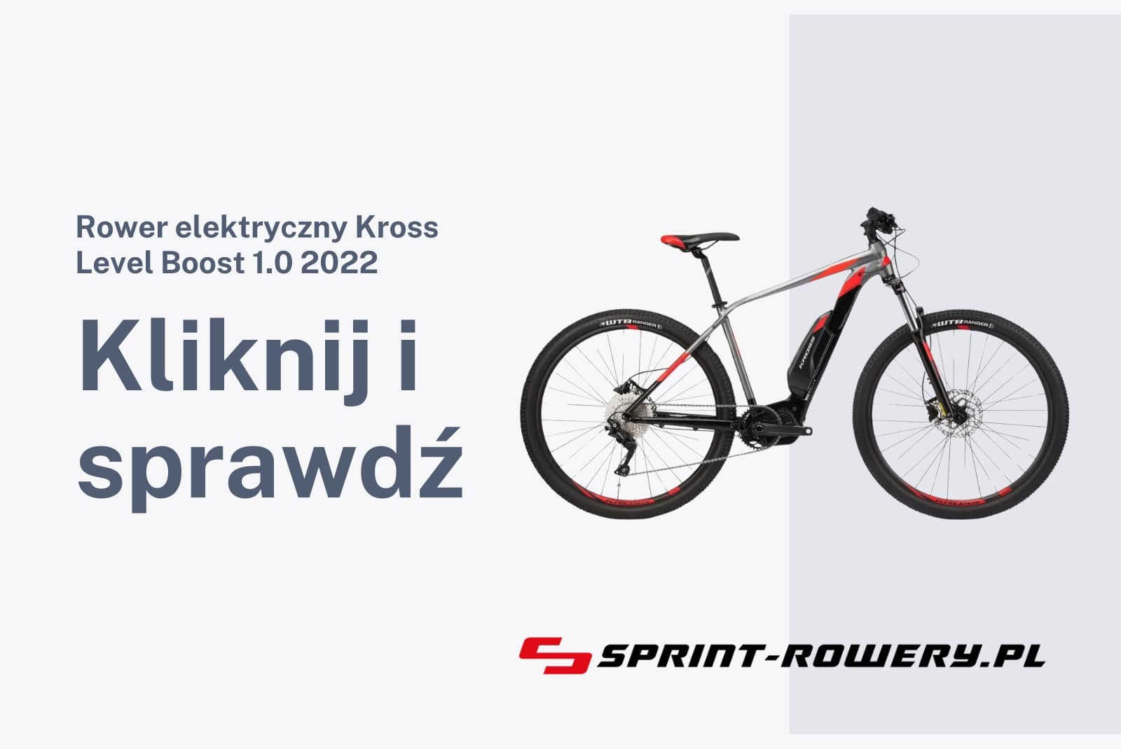 Rower elektryczny Kross Level Boost 1.0 2022