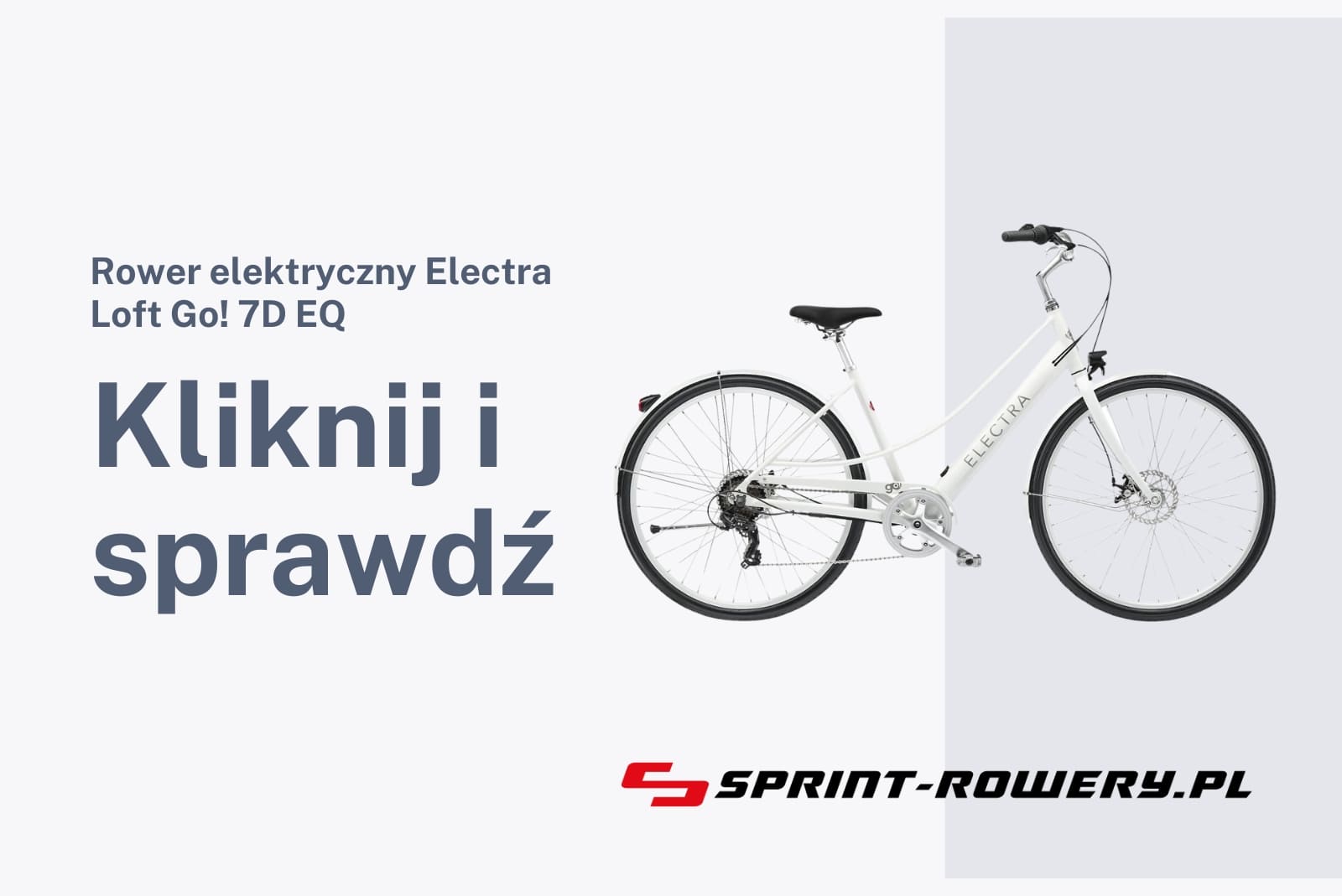 Rower elektryczny Electra Loft Go! 7D EQ