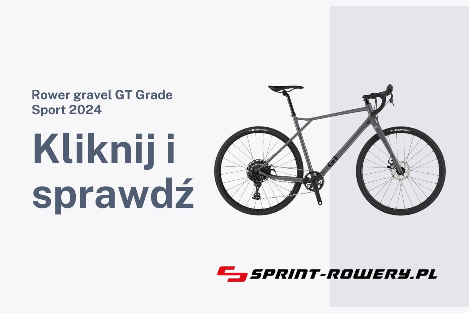 Rower gravel GT Grade Sport 2024