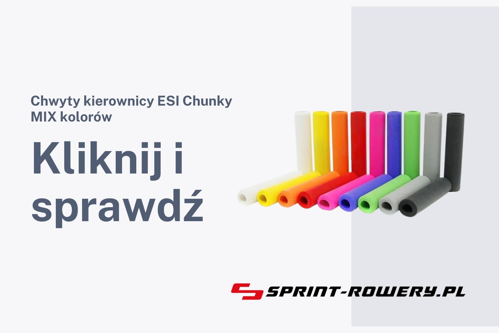 Chwyty kierownicy ESI Chunky MIX kolorów