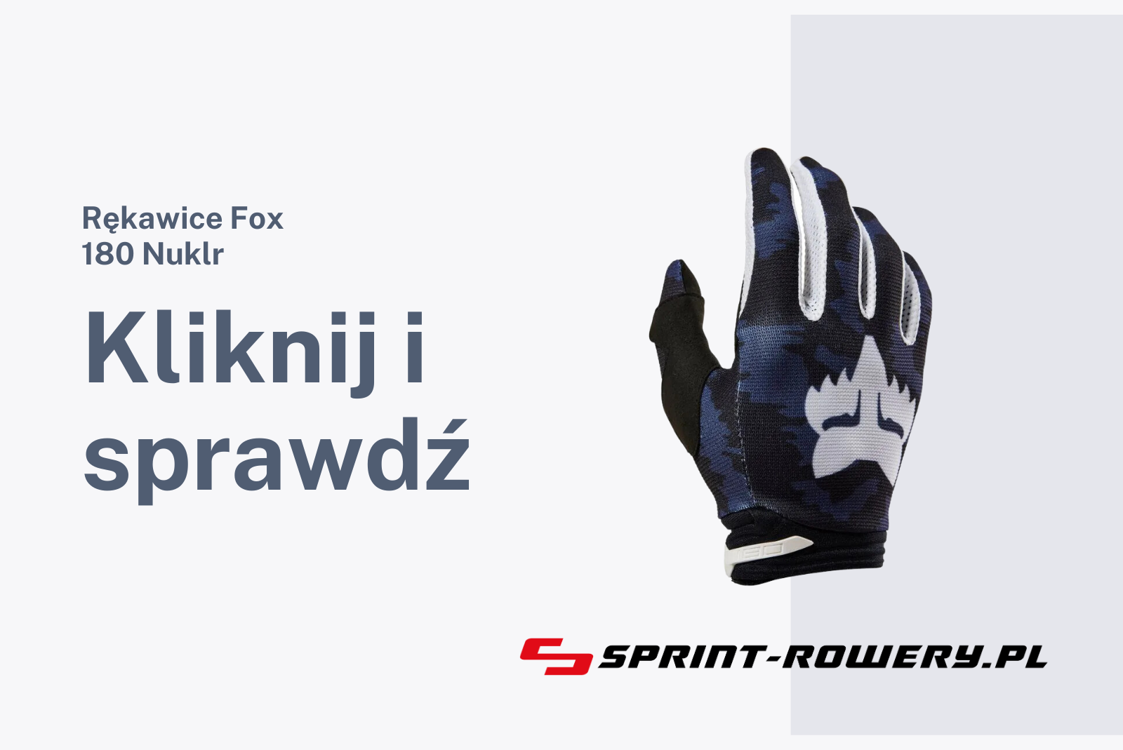 Rękawice Fox 180 Nuklr