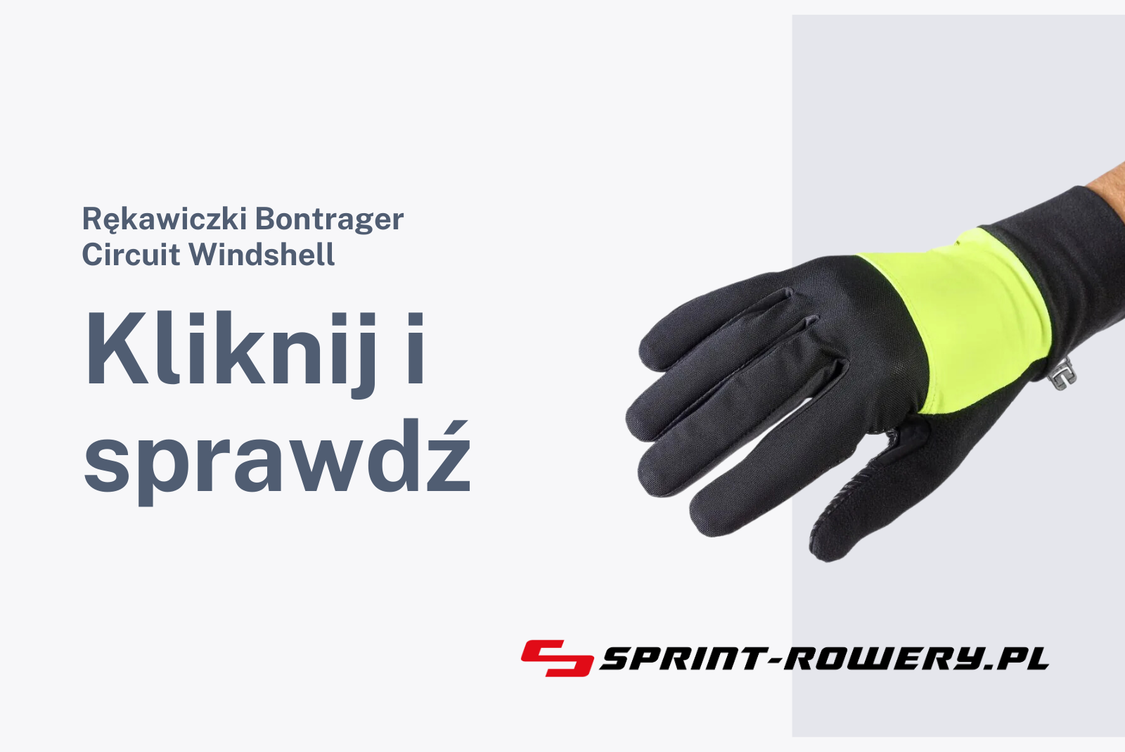Rękawiczki Bontrager Circuit Windshell