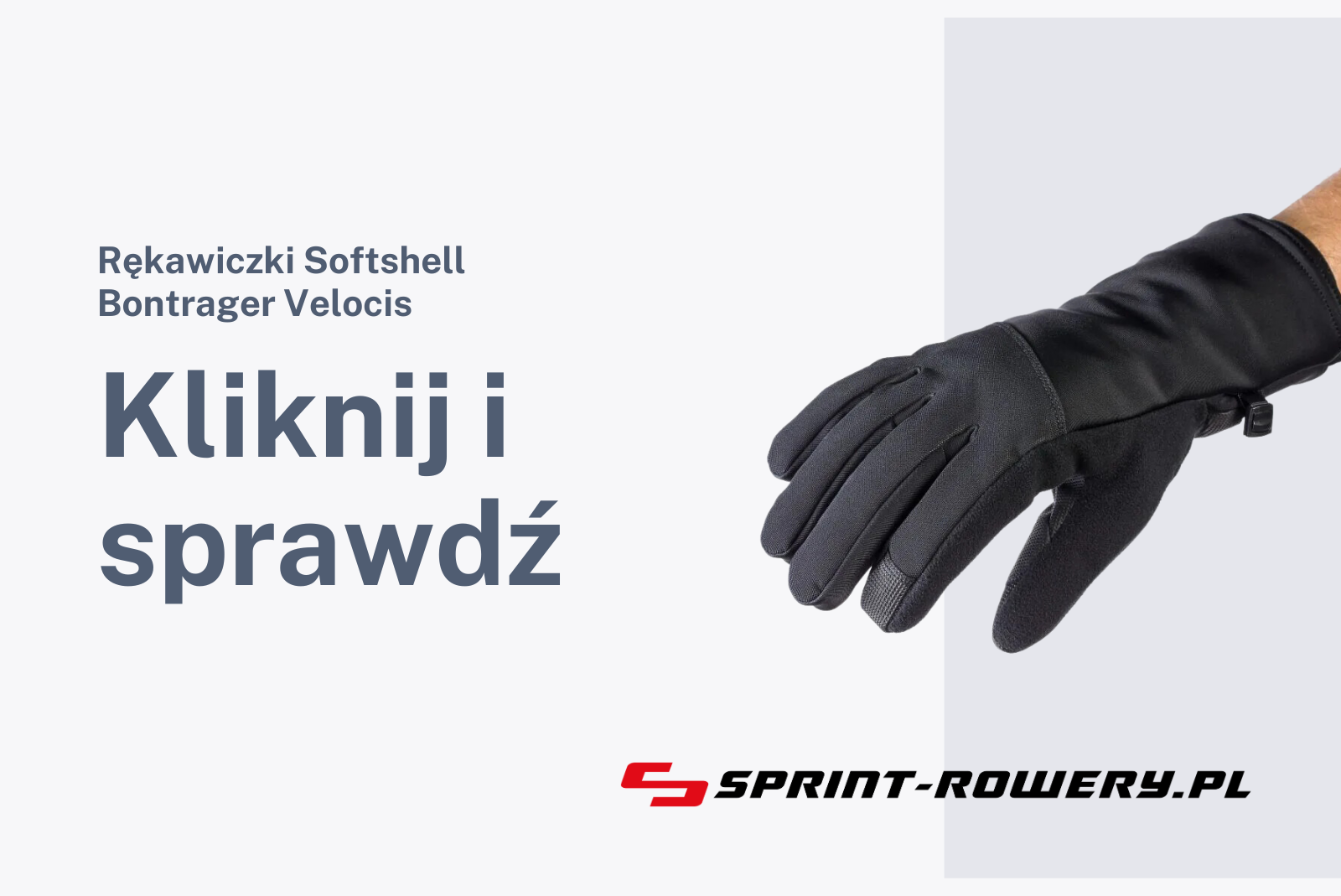 Rękawiczki Softshell Bontrager Velocis