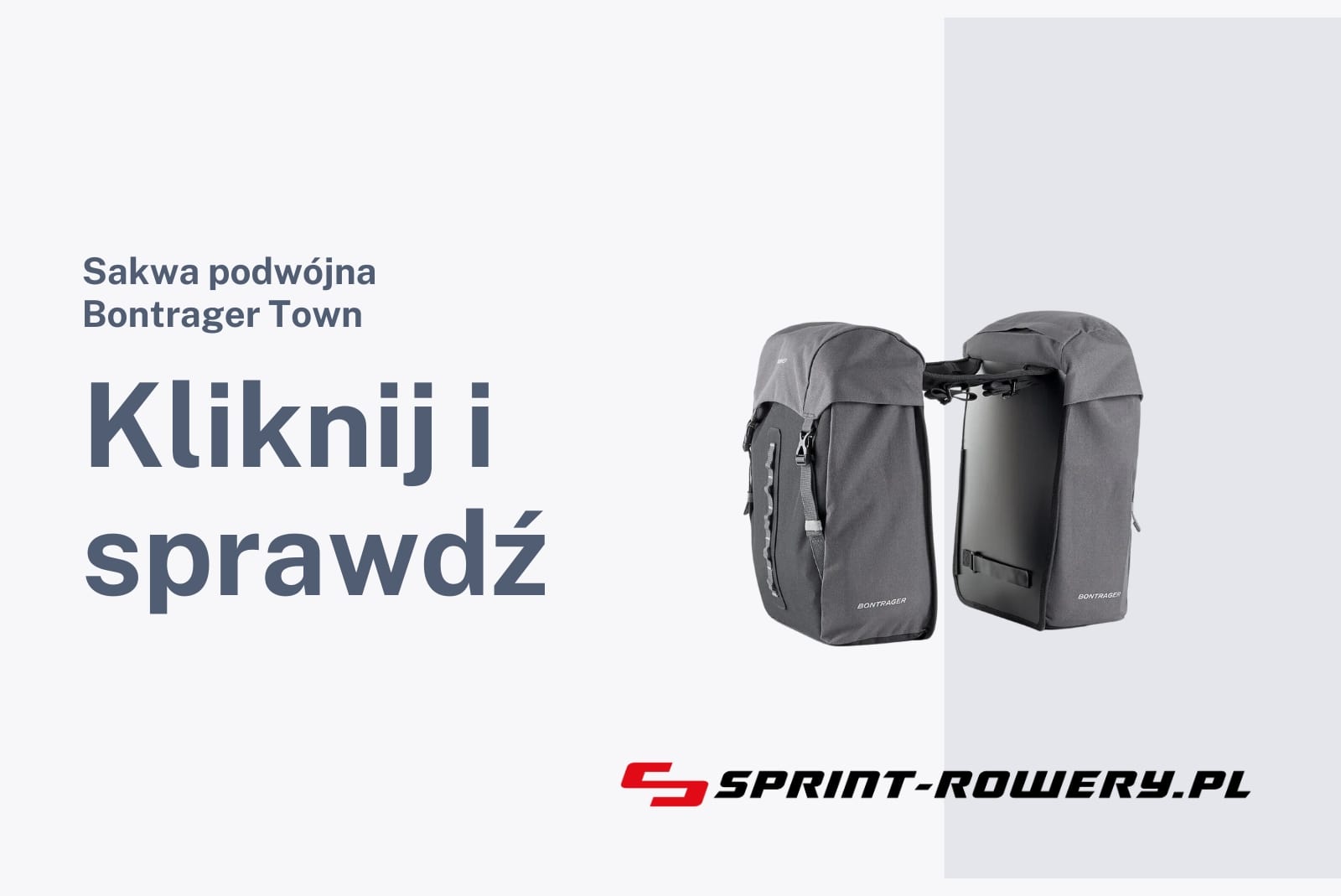 Sakwa podwójna Bontrager Town
