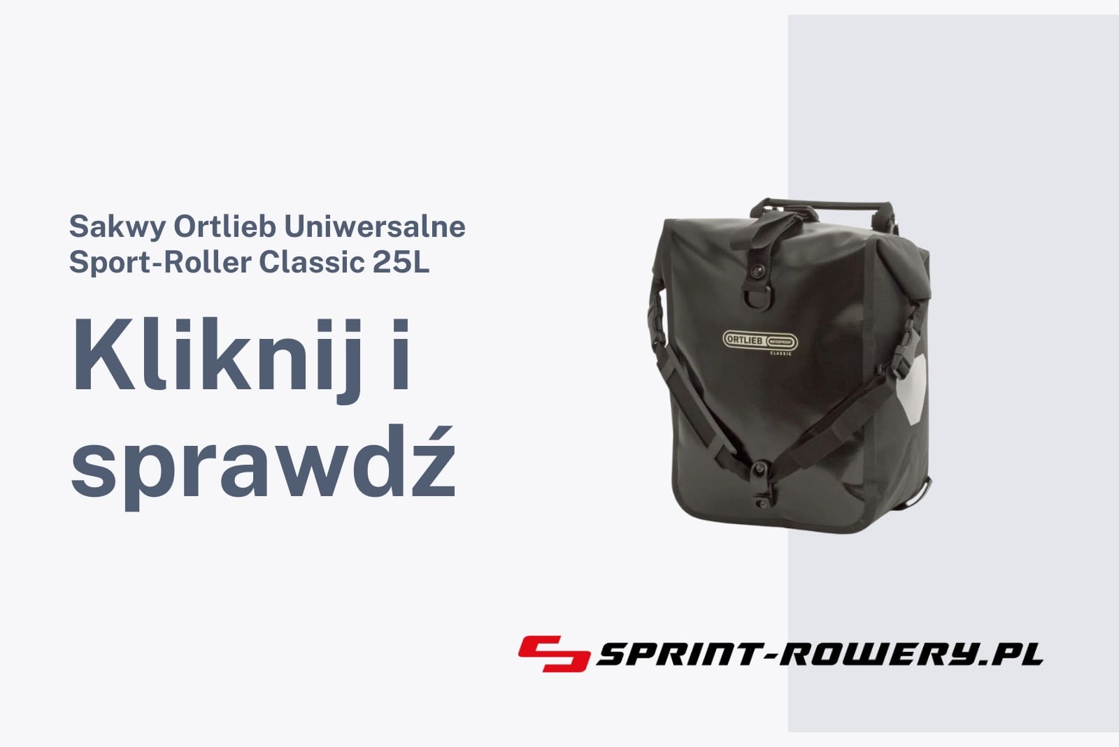 Sakwy Ortlieb Uniwersalne Sport-Roller Classic 25L