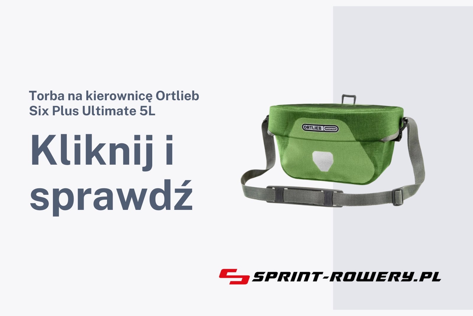 Torba na kierownicę Ortlieb Six Plus Ultimate 5L
