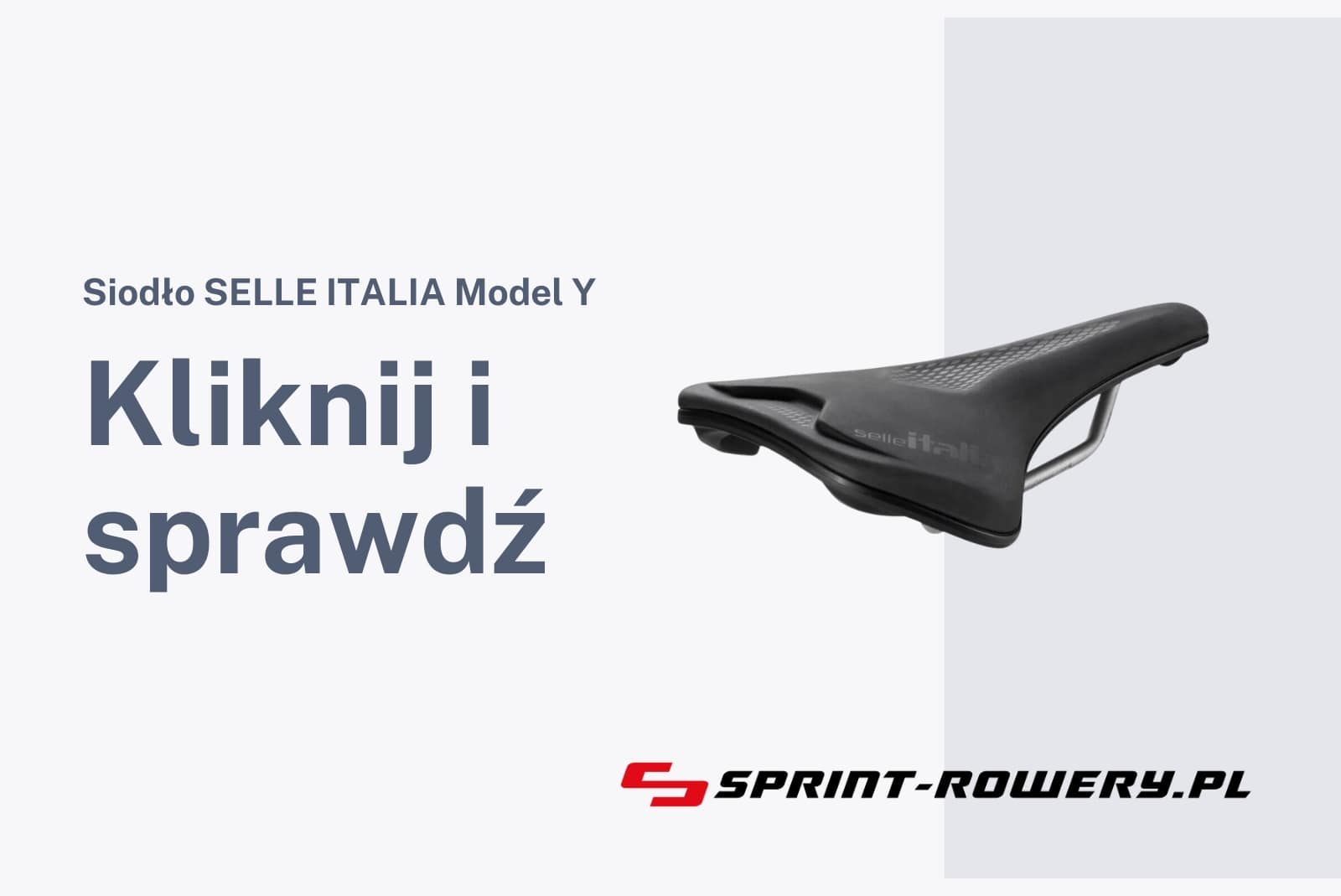 Siodło SELLE ITALIA Model Y
