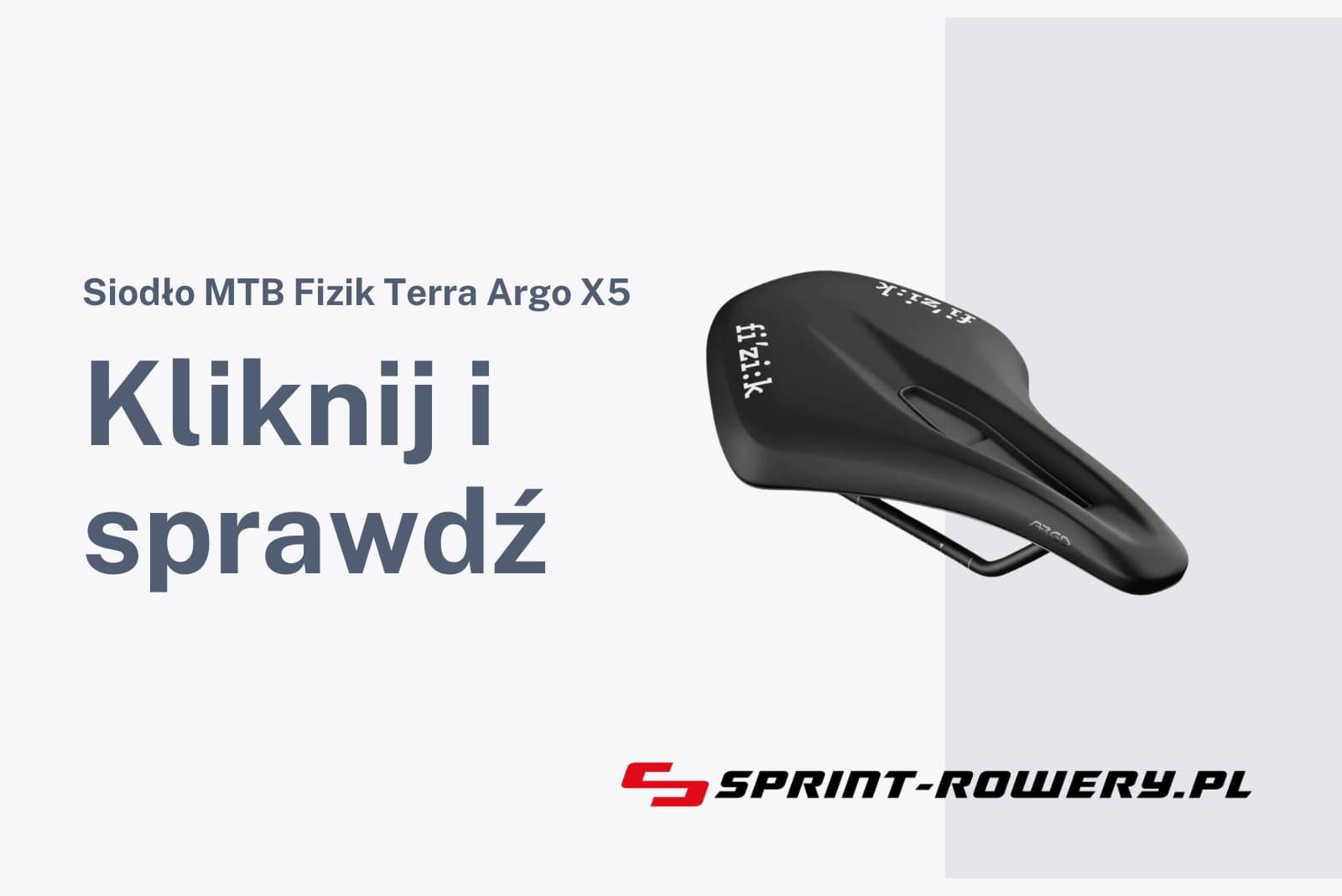 Siodło MTB Fizik Terra Argo X5