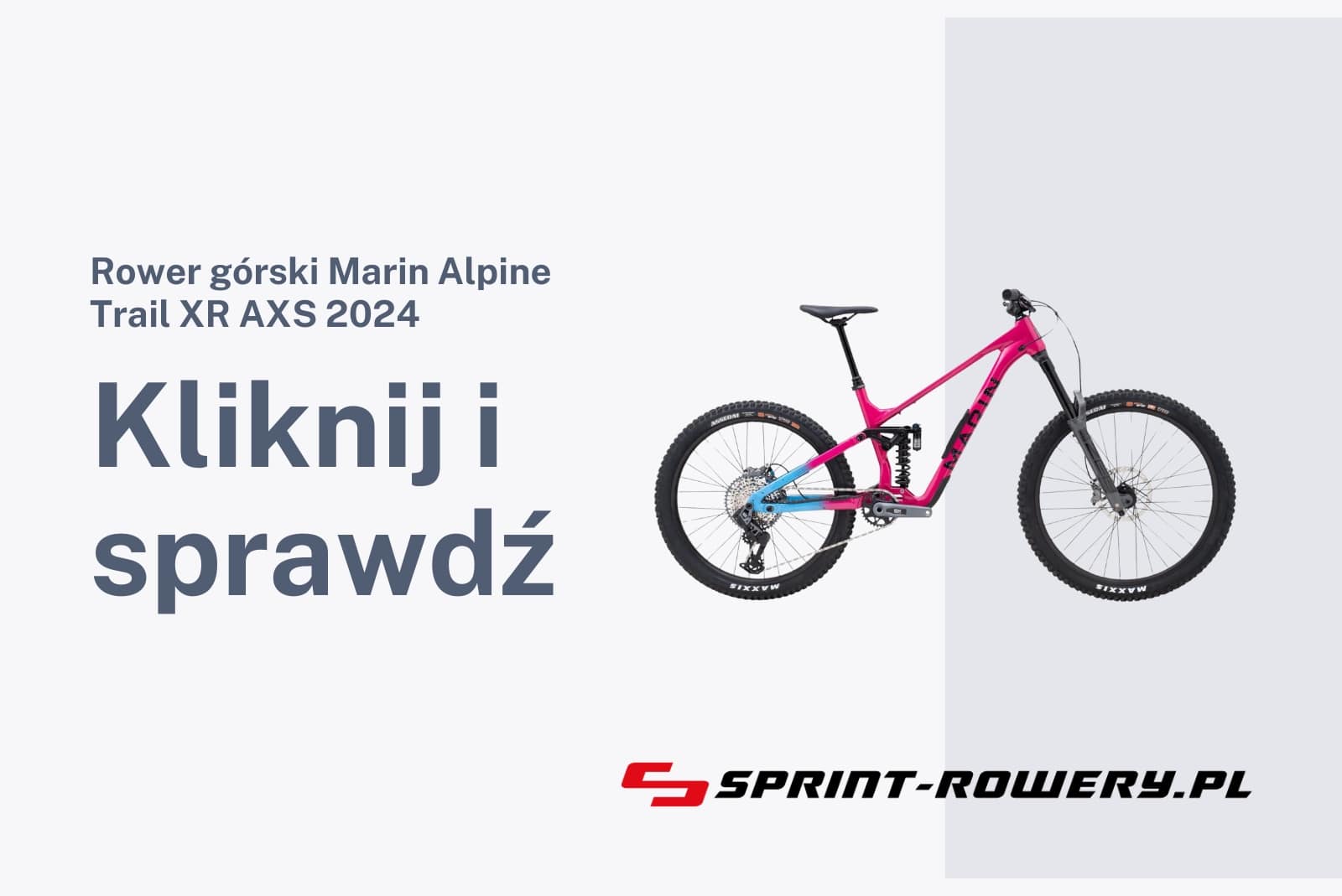 Rower górski Marin Alpine Trail XR AXS 2024