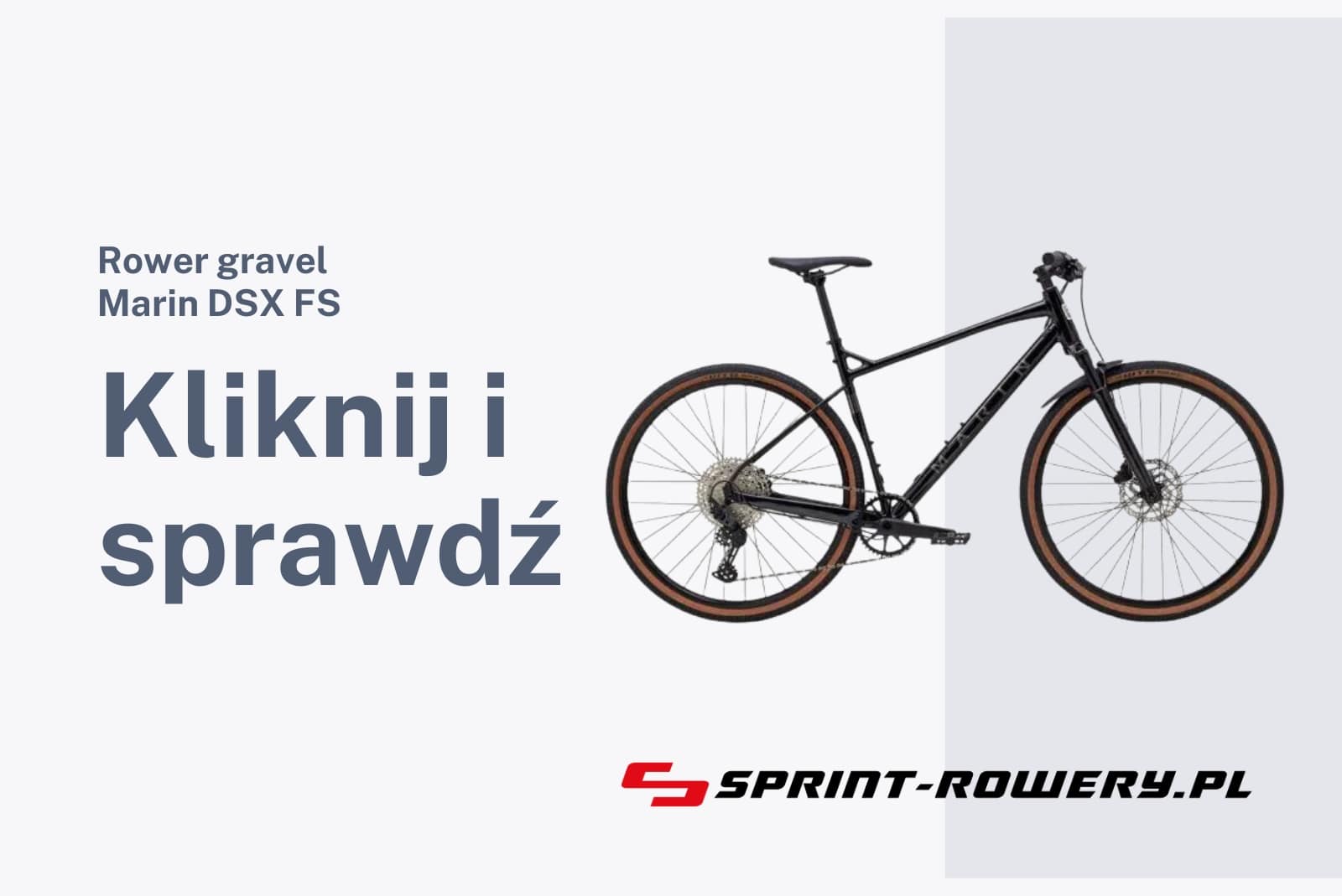 Rower gravel Marin DSX FS 2023