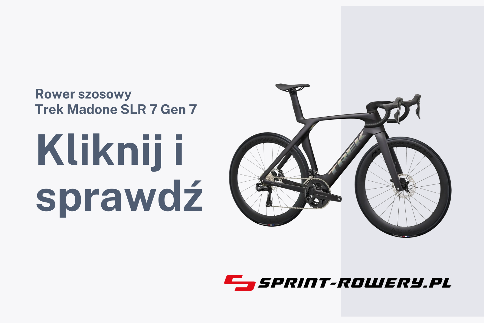 Rower szosowy Trek Madone SLR 7 Gen 7
