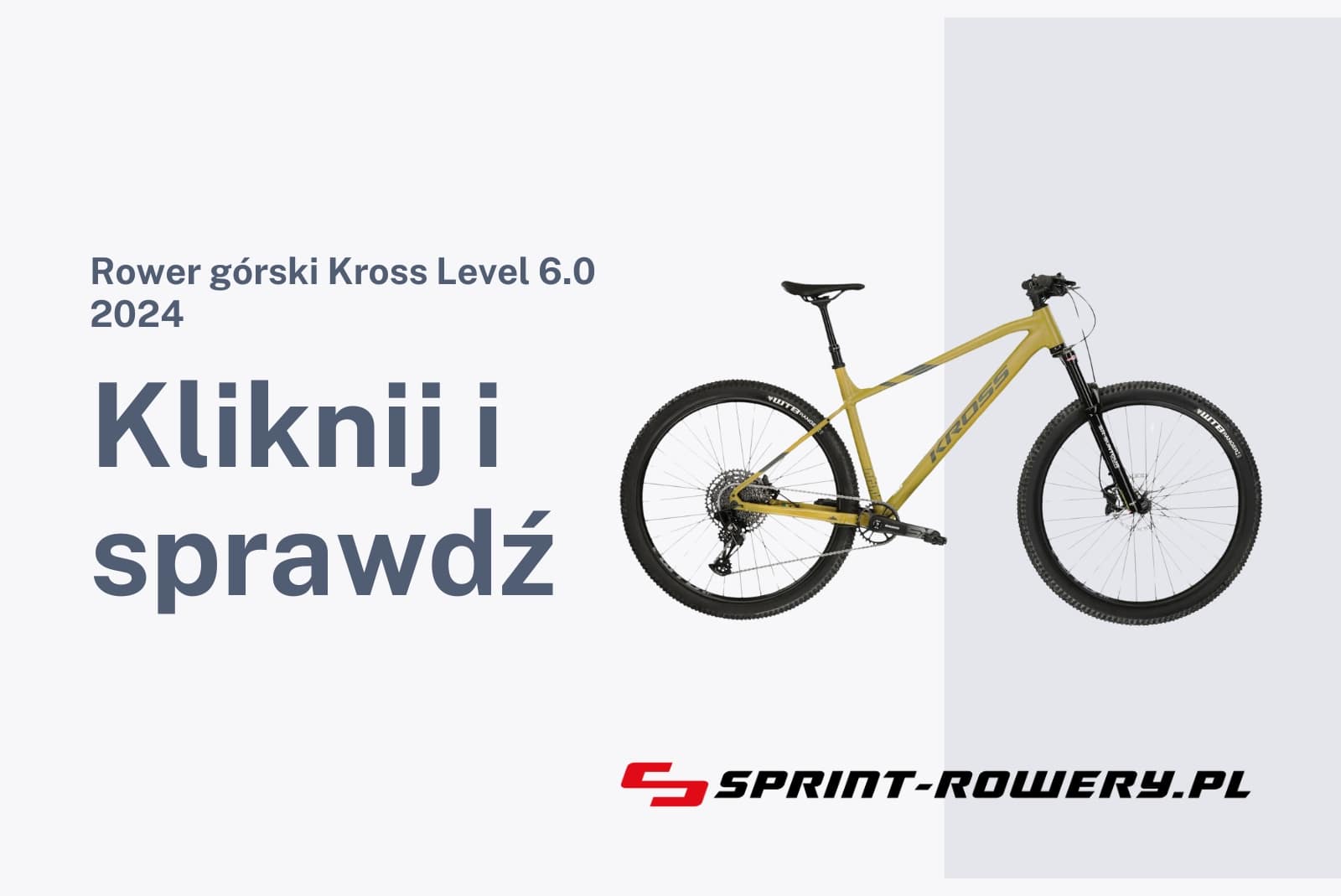 Rower górski Kross Level 6.0 2024