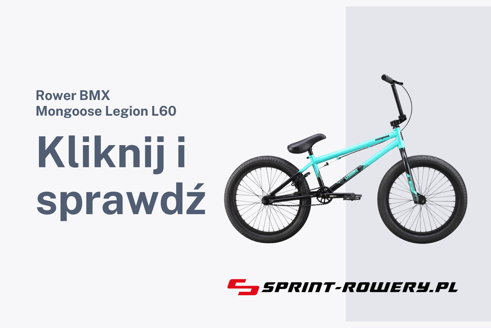 Rower BMX Mongoose Legion L60 2022