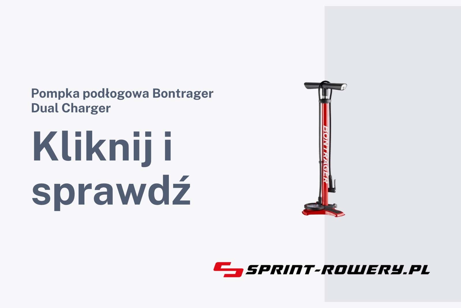 Pompka podłogowa Bontrager Dual Charger