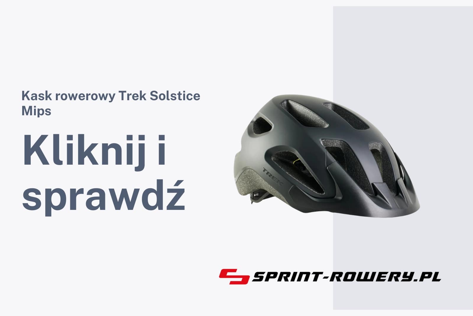 Kask rowerowy Trek Solstice Mips