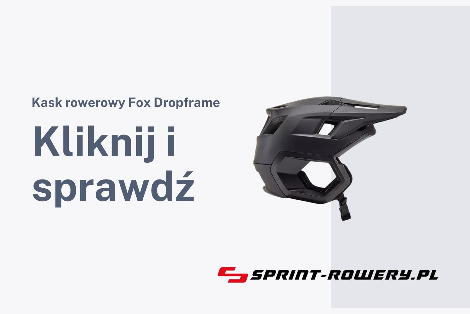 Kask rowerowy Fox Dropframe