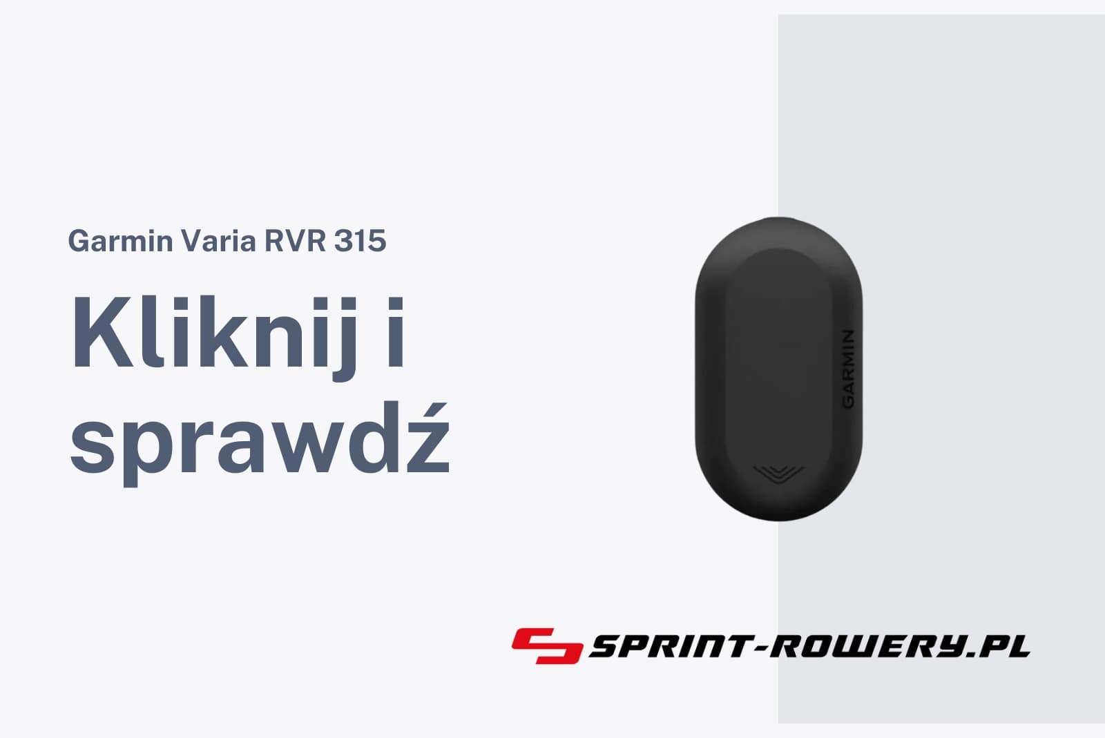 Garmin Varia RVR 315