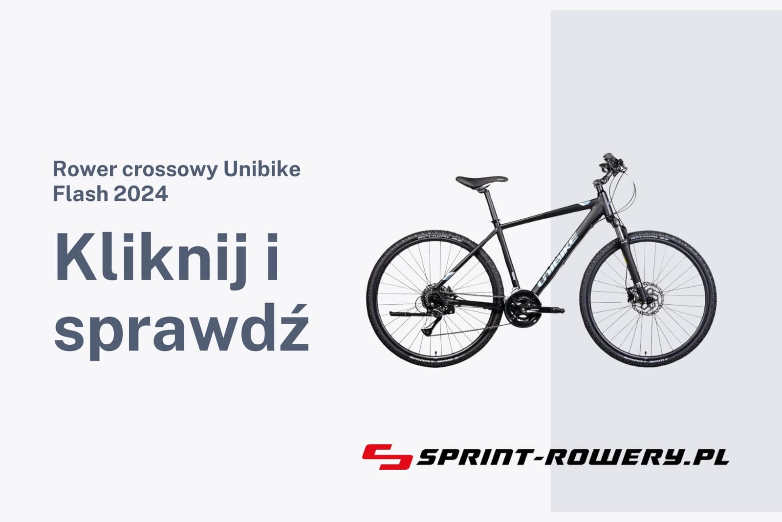 Rower crossowy Unibike Flash 2024