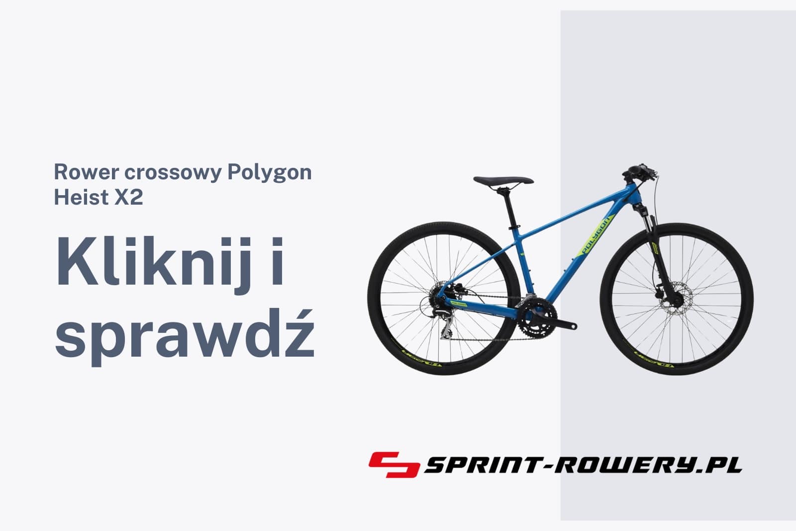 Rower crossowy Polygon Heist X2