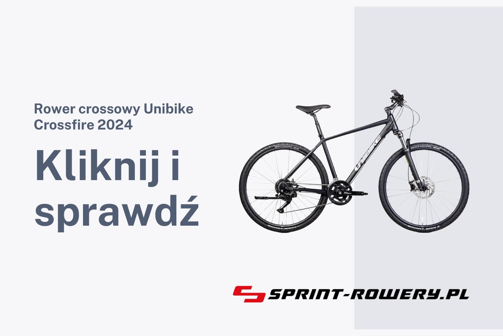 Rower crossowy Unibike Crossfire 2024