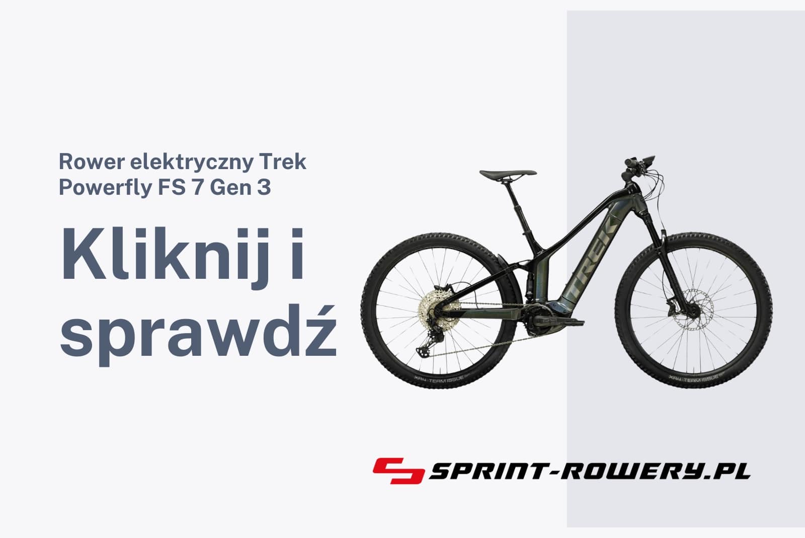 Rower elektryczny Trek Powerfly FS 7 Gen 3