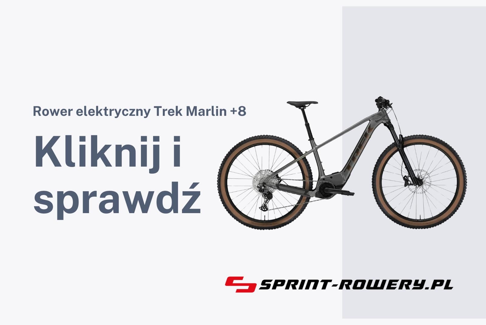 Rower elektryczny Trek Marlin +8