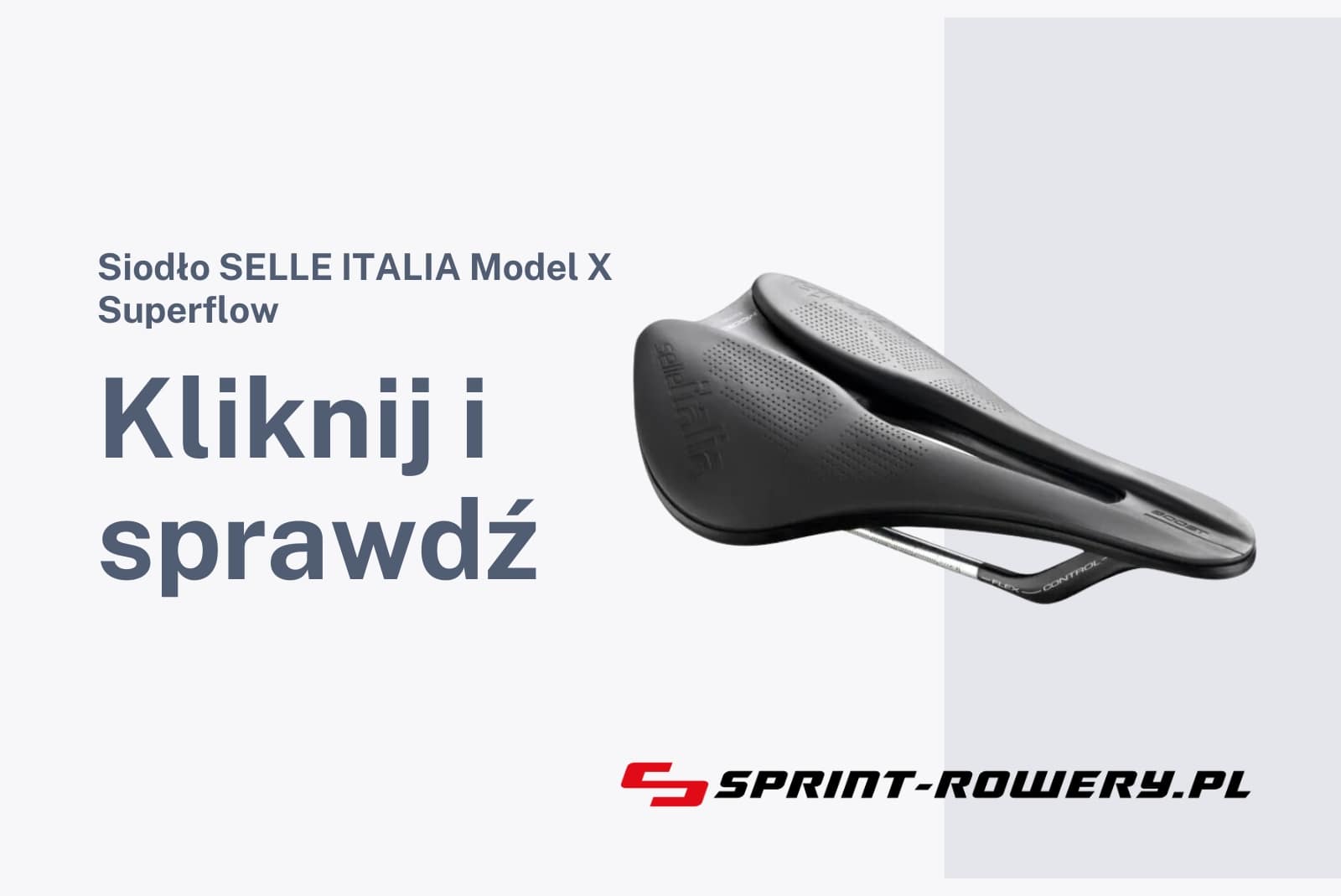 Siodło SELLE ITALIA Model X Superflow
