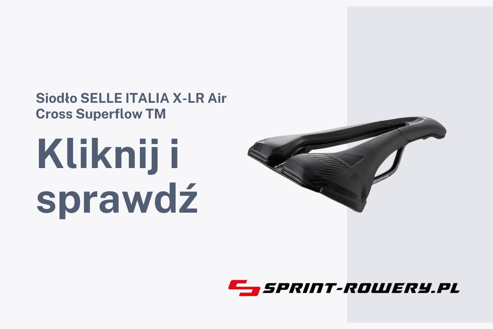 Siodło SELLE ITALIA X-LR Air Cross Superflow TM