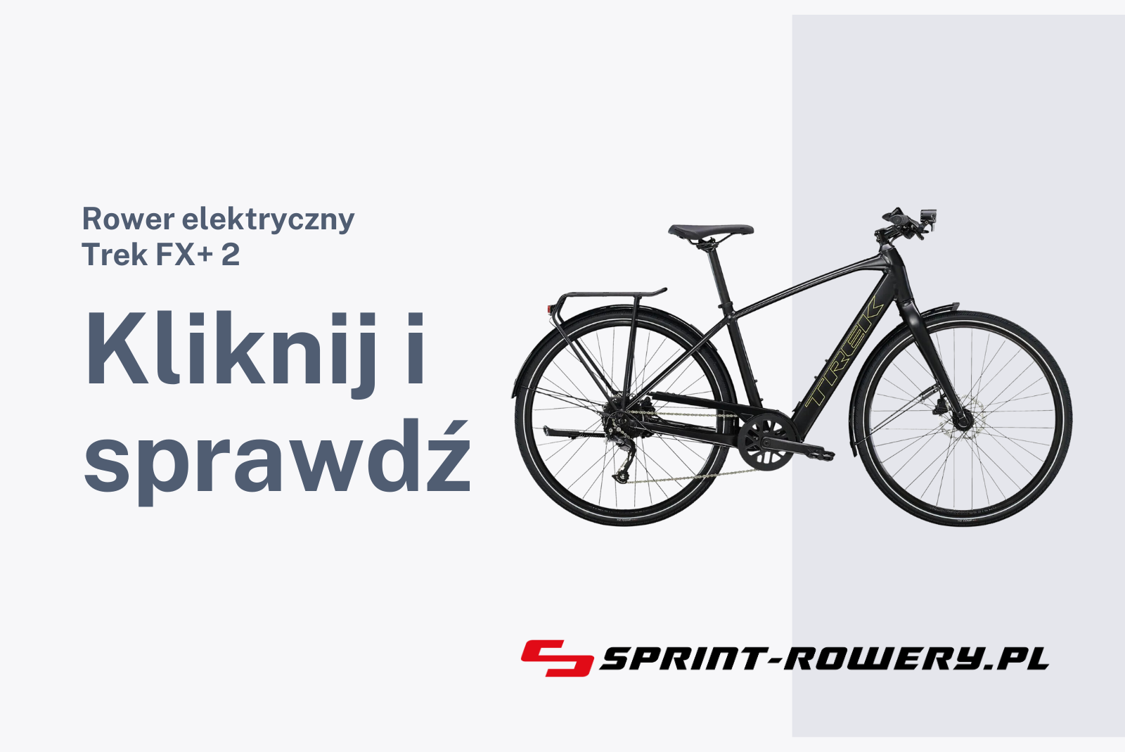 Rower elektryczny Trek FX+ 2 2023