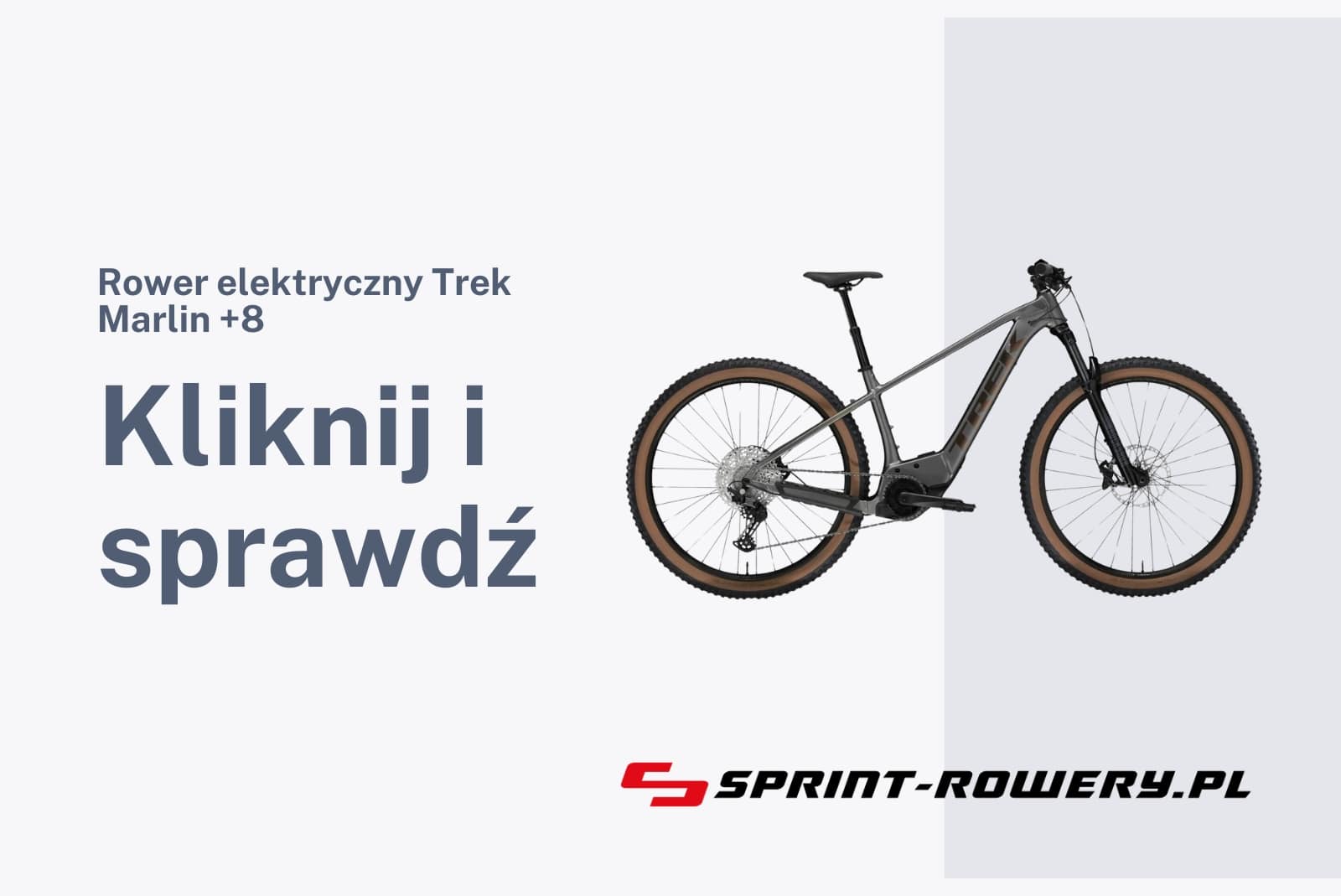 Rower elektryczny Trek Marlin +8