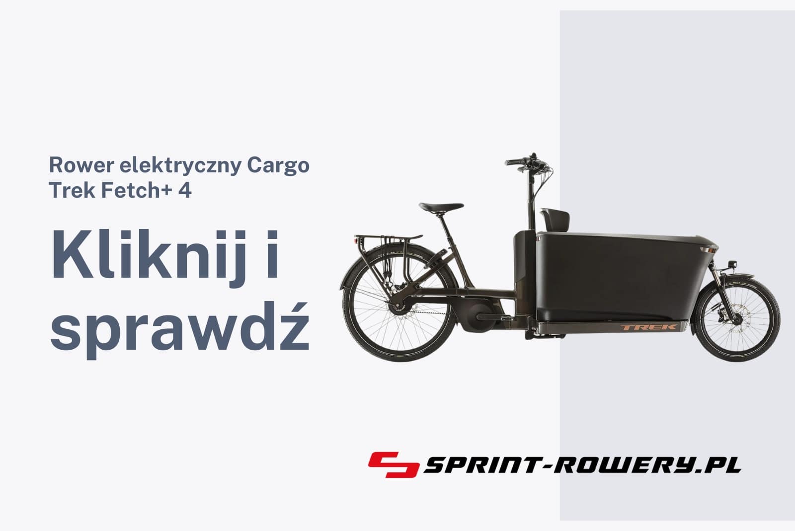 Rower elektryczny Cargo Trek Fetch+ 4