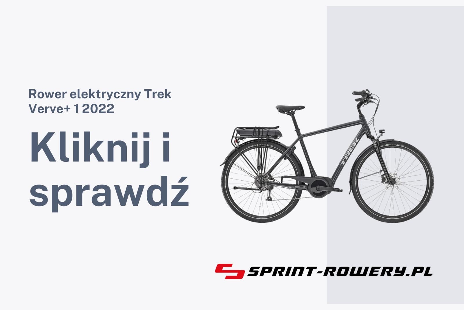 Rower elektryczny Trek Verve+ 1 2022