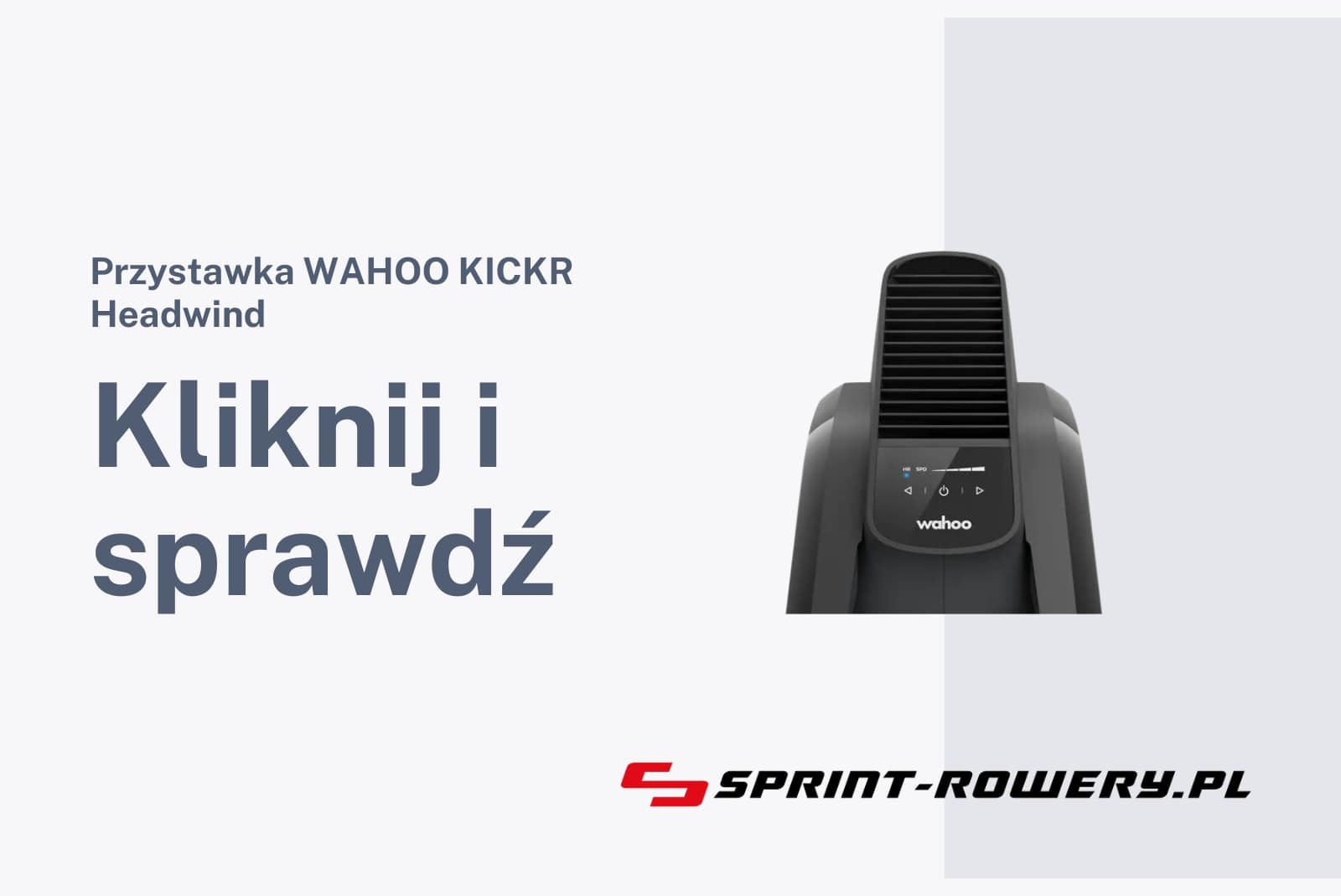 Przystawka WAHOO KICKR Headwind