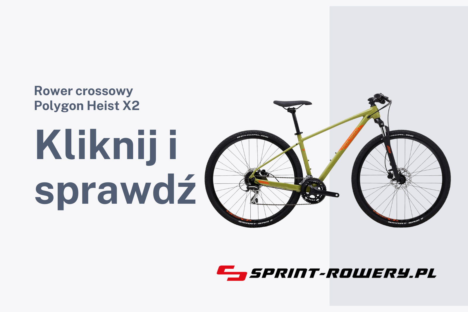 Rower crossowy Polygon Heist X2