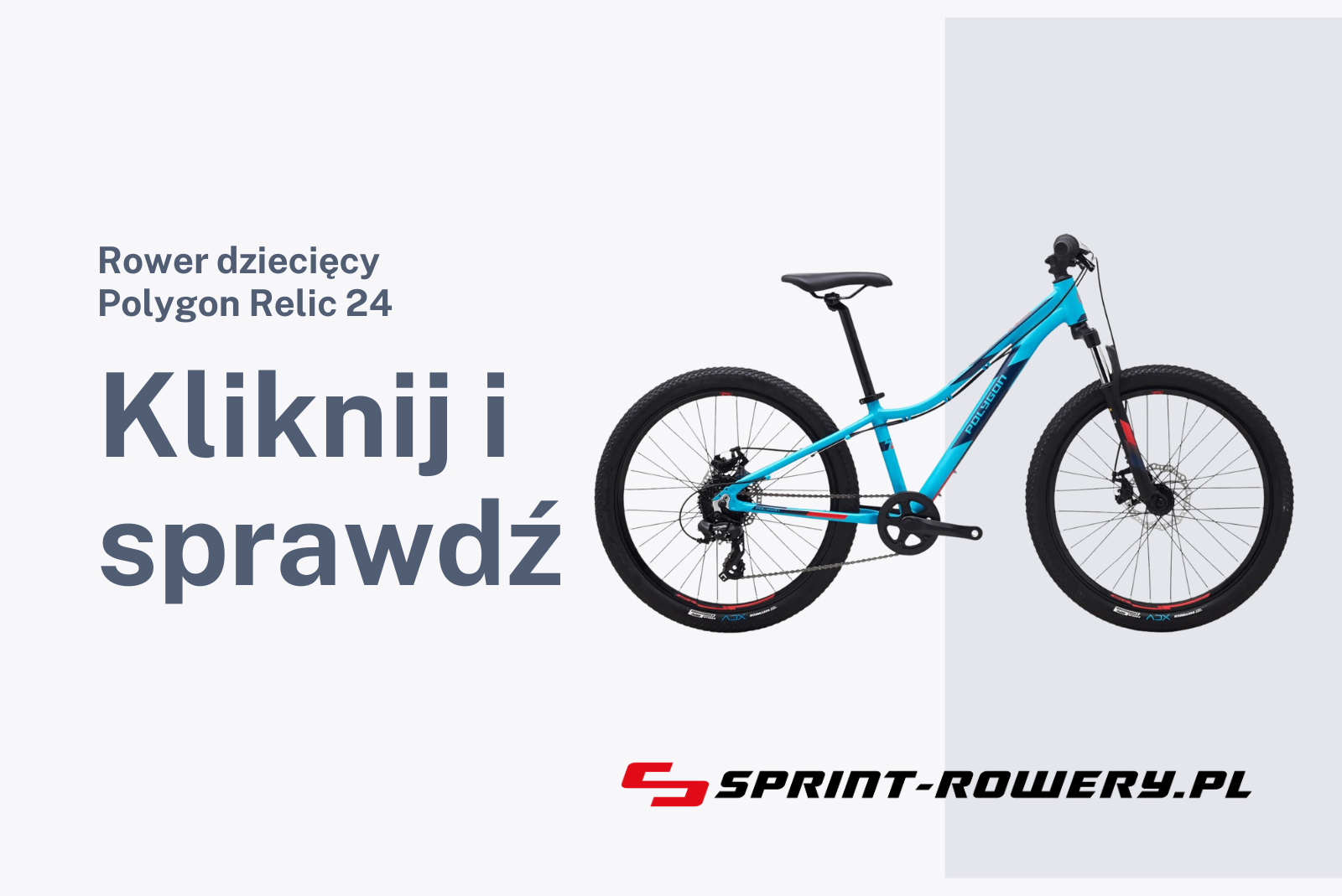 Rower dziecięcy Polygon Relic 24