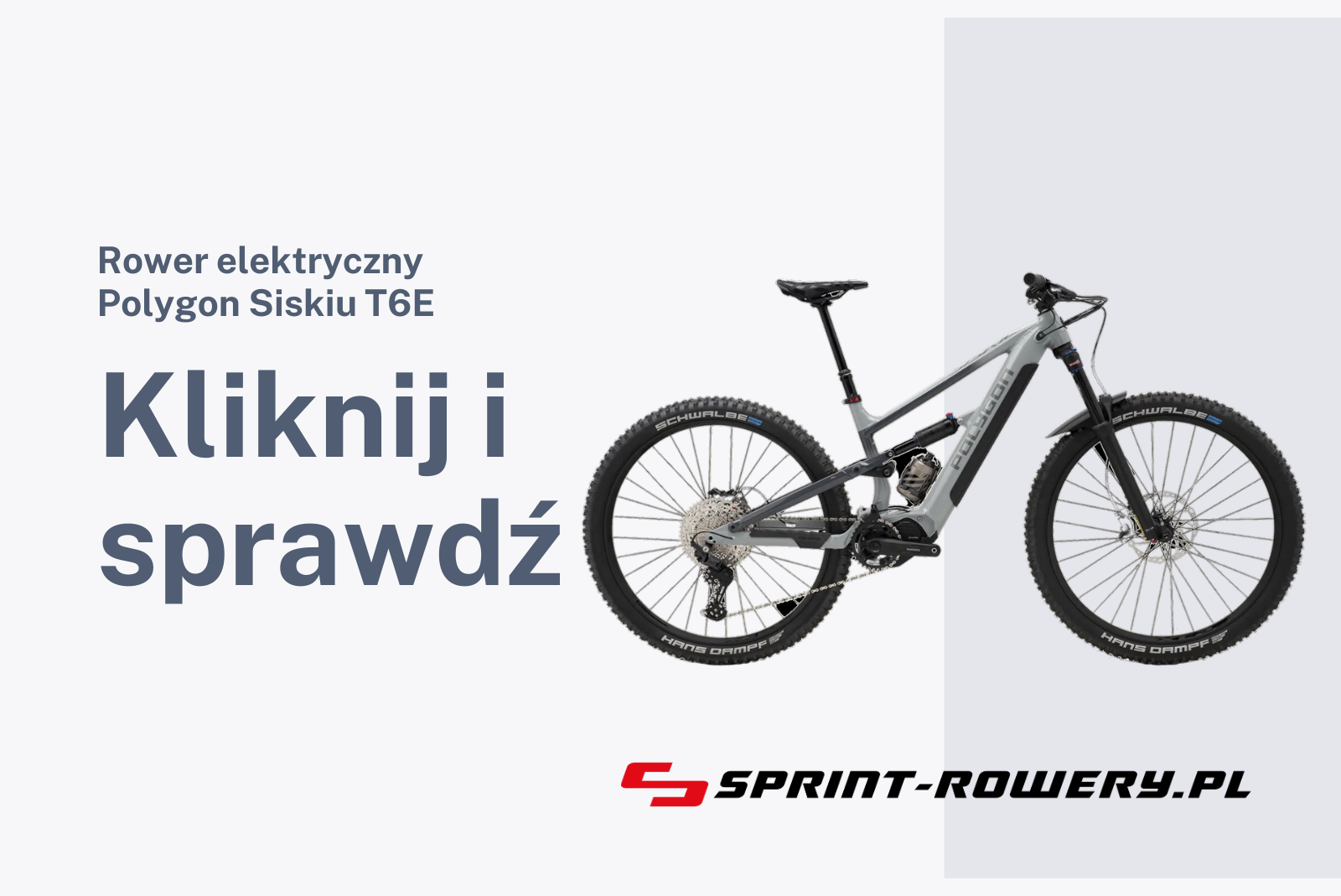 Rower elektryczny Polygon Siskiu T6E