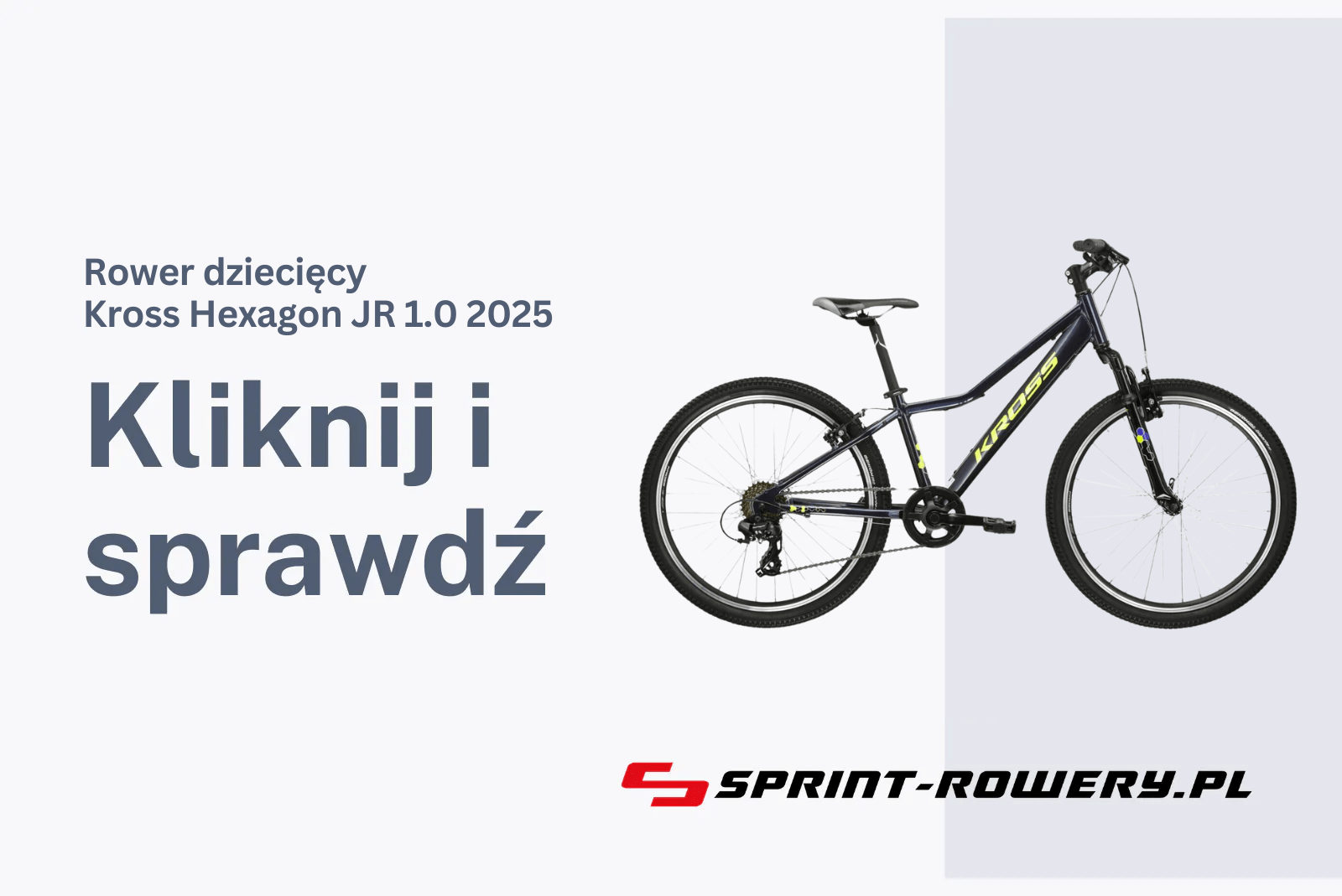 Rower dziecięcy Kross Hexagon