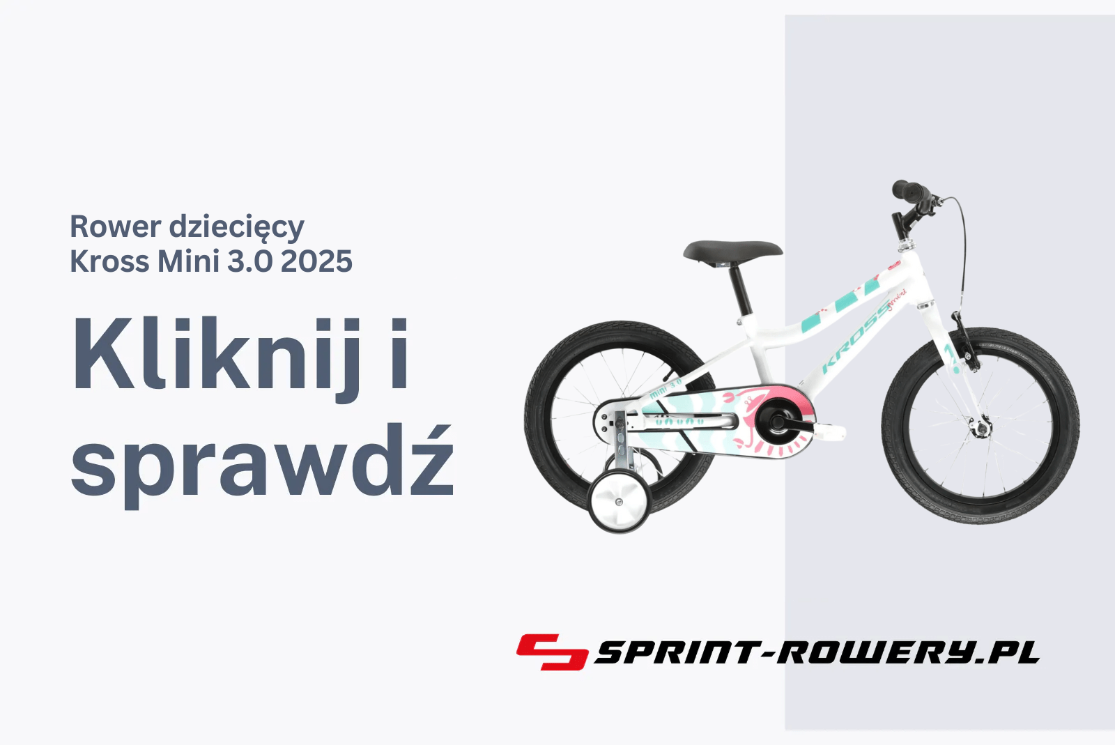 Rowerek dziecięcy Kross mini