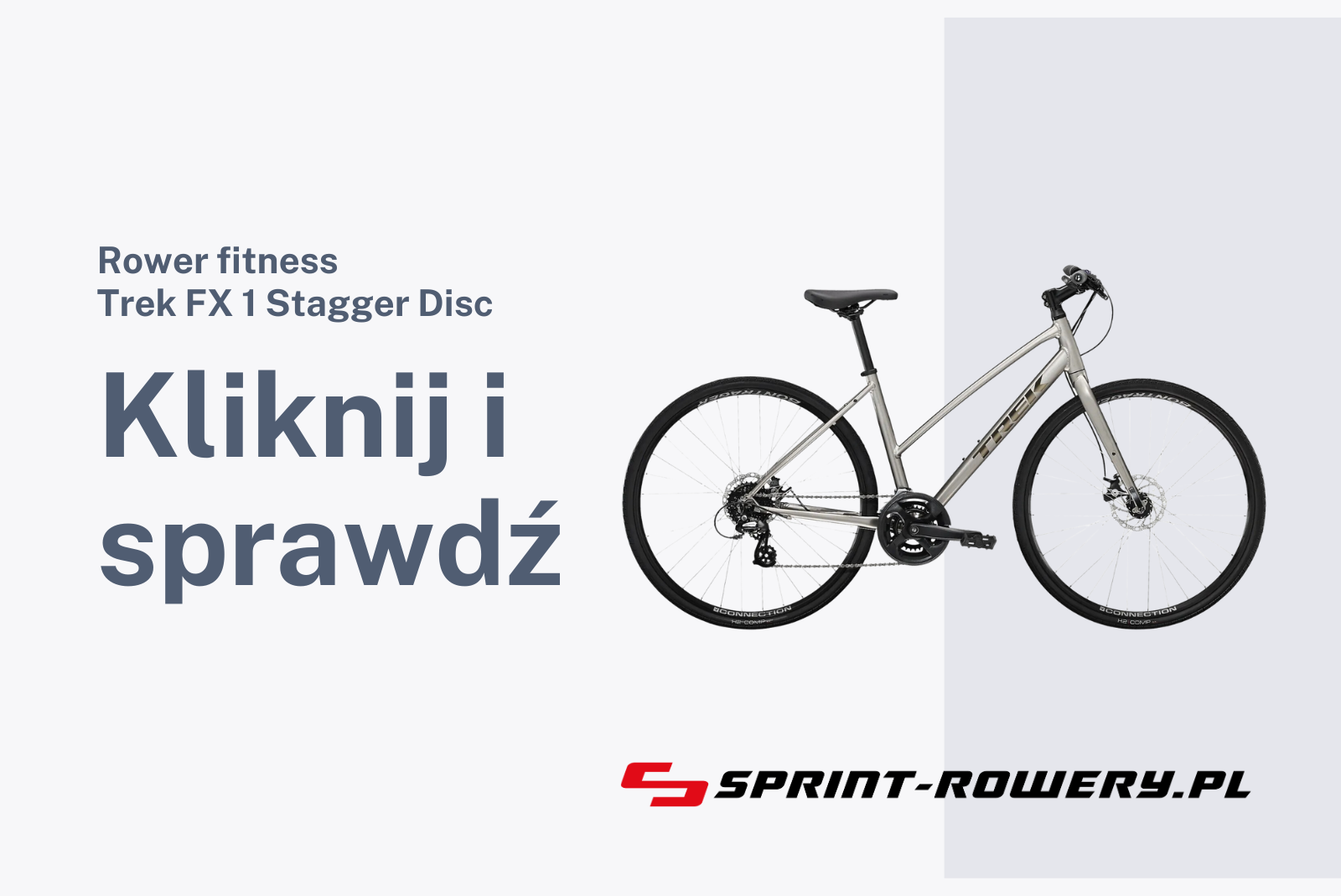 Rower fitness Trek FX 1 Stagger Disc 2023