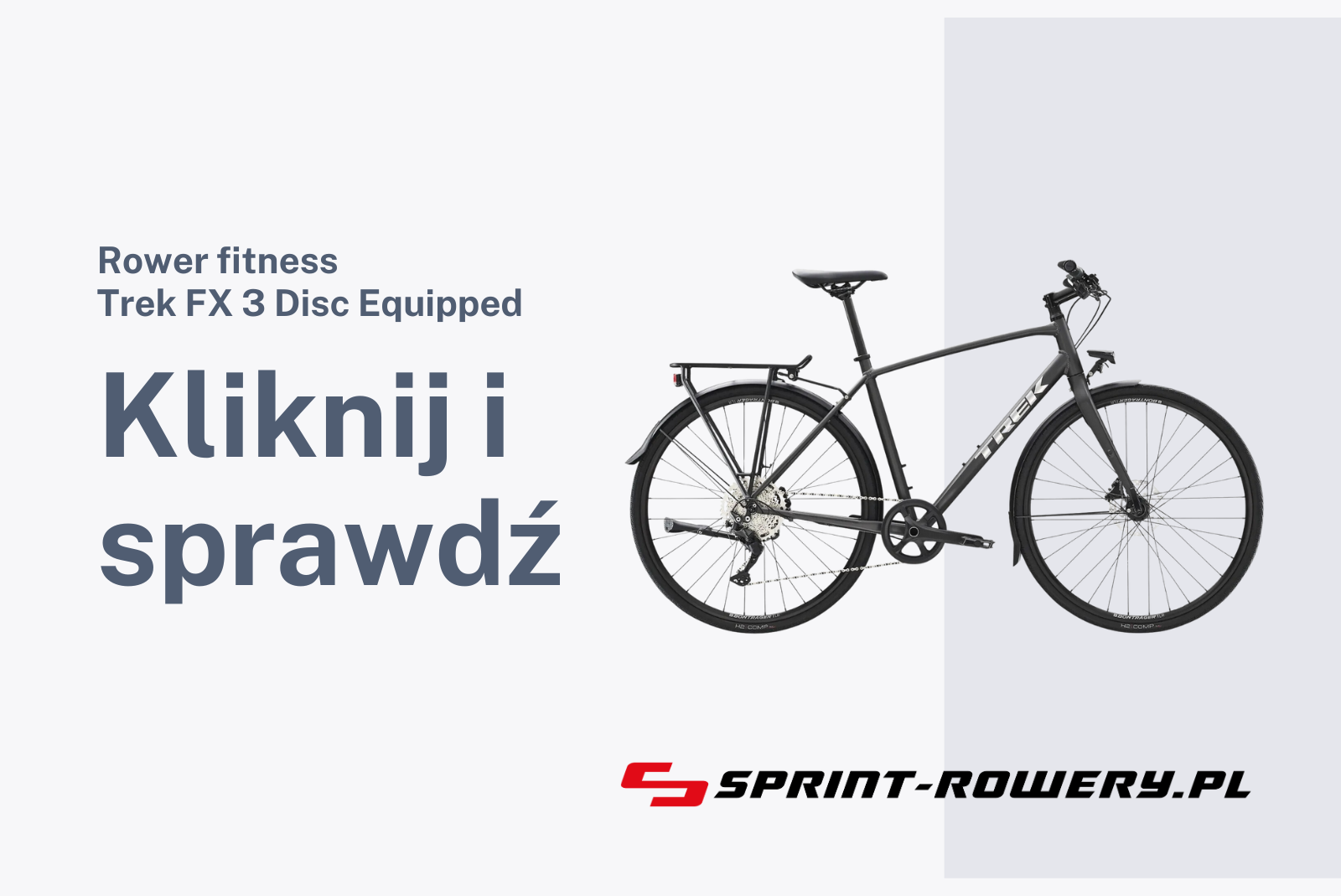 Rower fitness Trek FX 3 Disc Equipped 2023