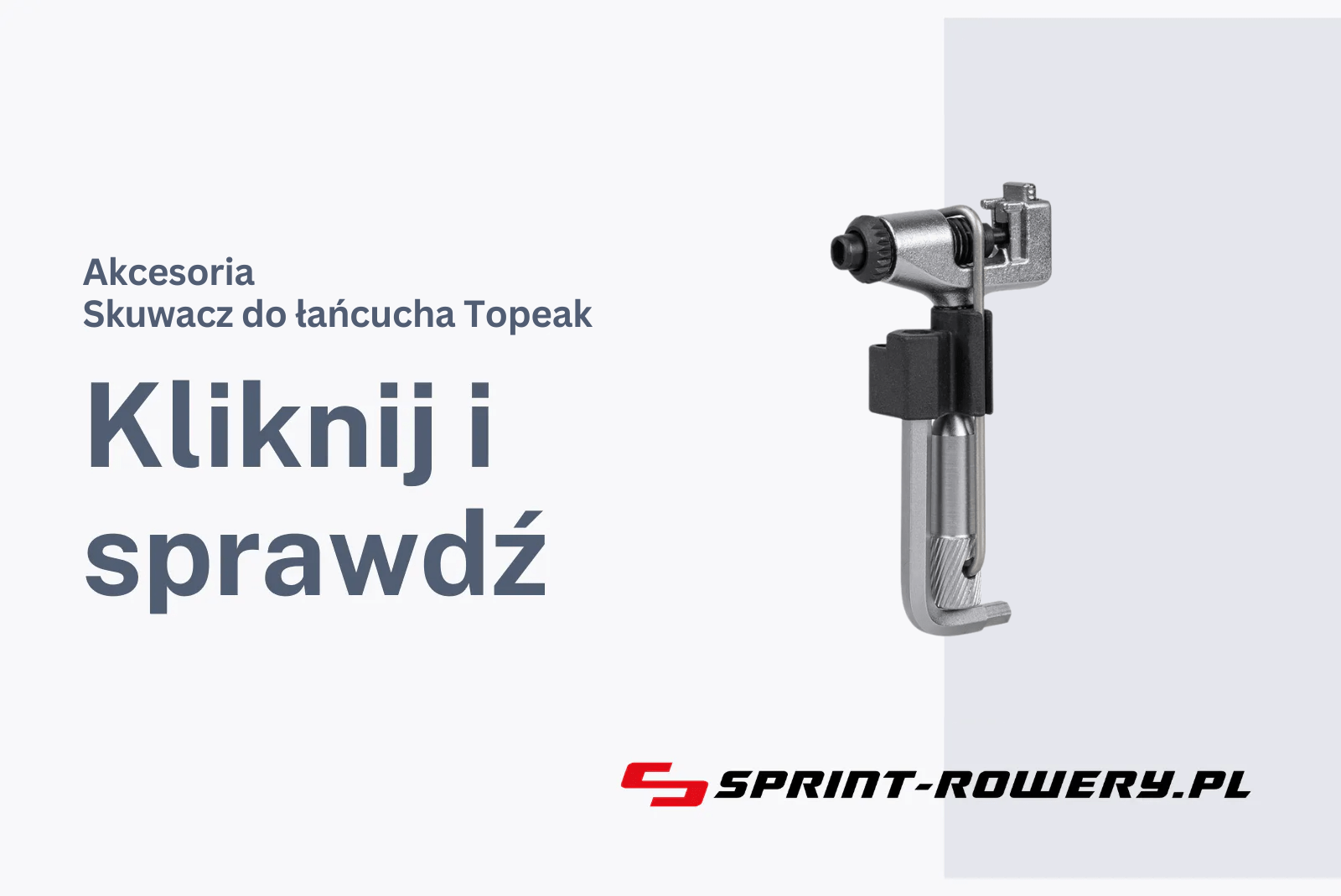 Skuwacz do łańcucha
