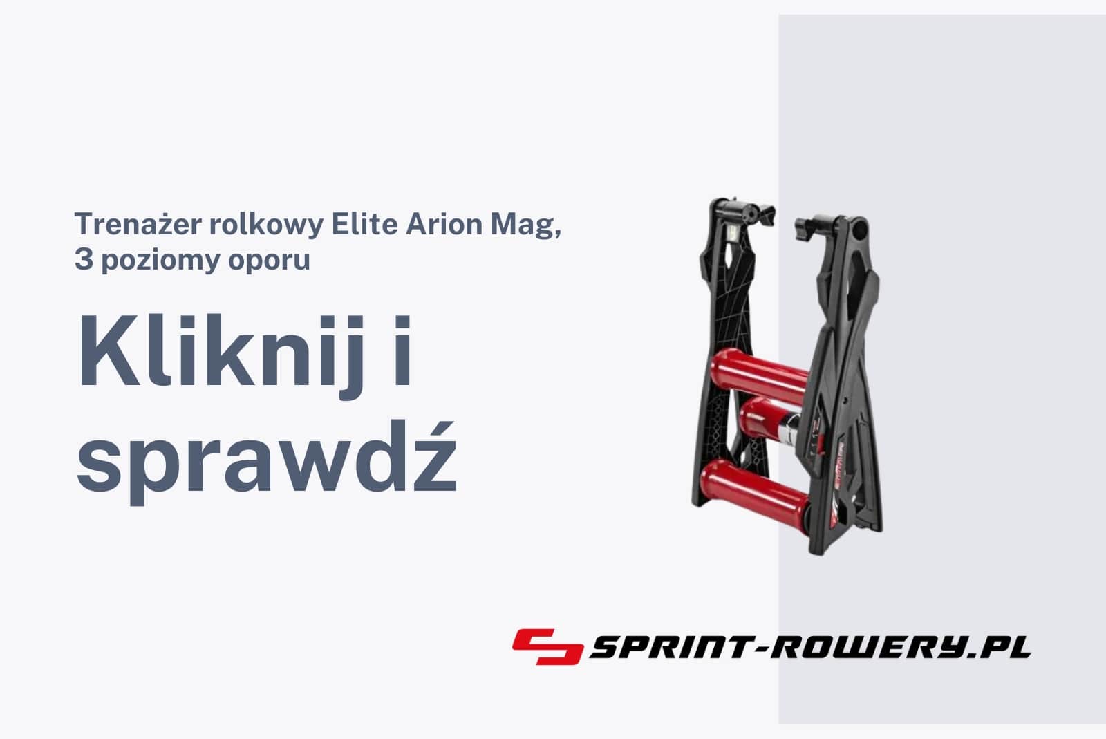 Trenażer rolkowy Elite Arion