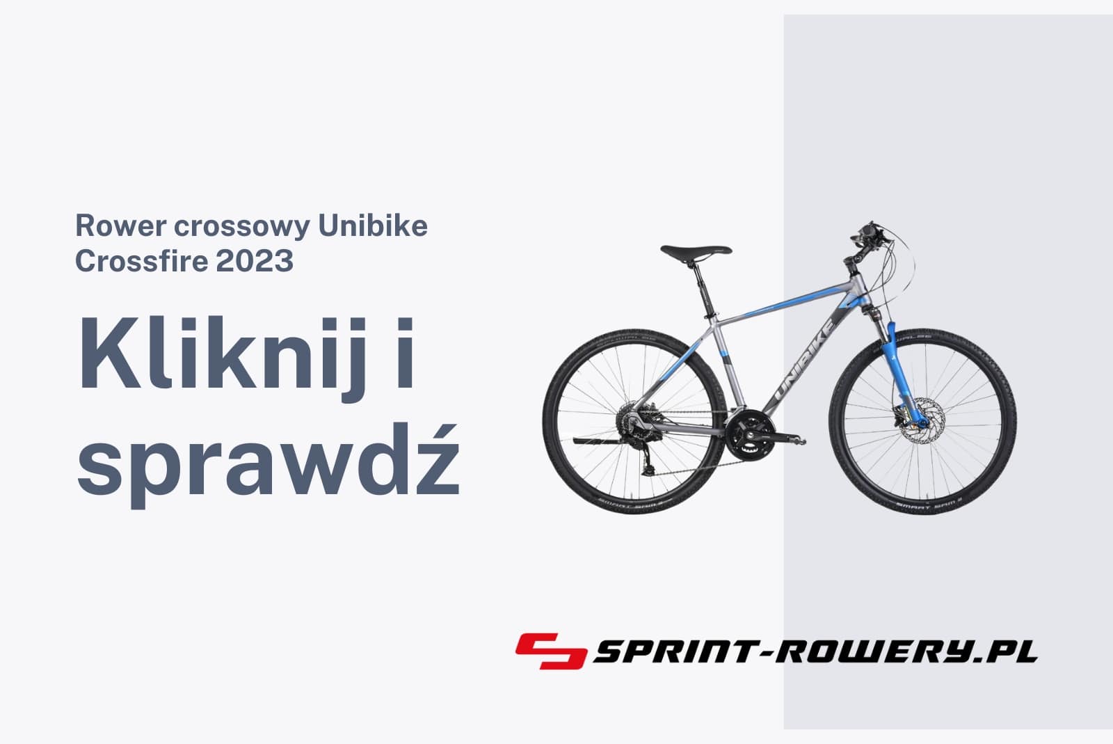 Rower crossowy Unibike Crossfire 2023
