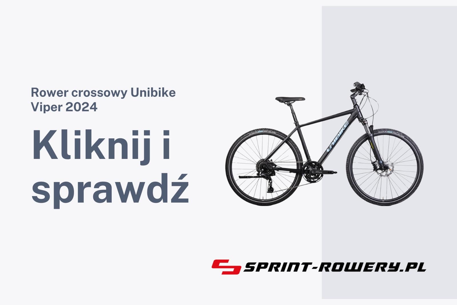 Rower crossowy Unibike Viper 2024