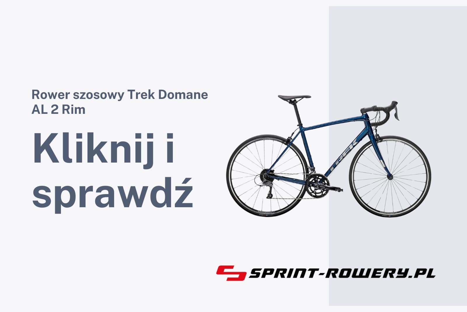 Rower szosowy Trek Domane AL 2 Rim