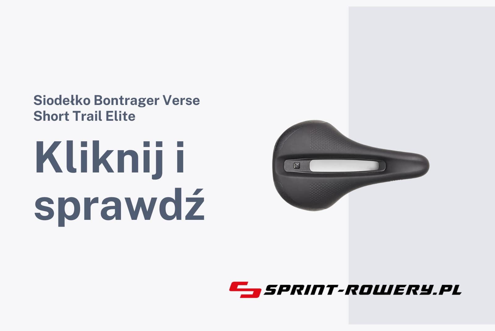 Siodełko Bontrager Verse Short Trail Elite